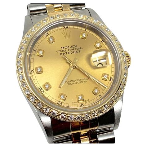 rolex datejust uomo oro giallo